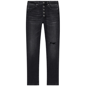 Dondup Iris Bot Gioiello Jeans, Sort